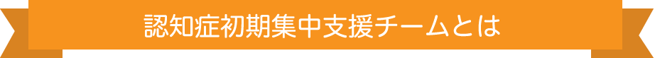 認知症初期集中支援チームとは